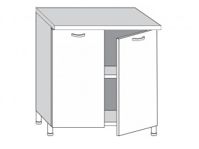2.80.2 Шкаф-стол на 800мм с 2-мя дверцами в Лесном - lesnoj.magazinmebel.ru | фото