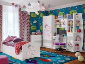 Детская комната Юниор-2 Принцесса 1 в Лесном - lesnoj.magazinmebel.ru | фото