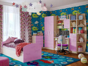 Детская комната Юниор-2 Сиреневый в Лесном - lesnoj.magazinmebel.ru | фото