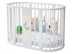 Детская кроватка белая Эстель в Лесном - lesnoj.magazinmebel.ru | фото