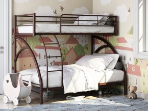Двухъярусная кровать Виньола 2 Коричневая в Лесном - lesnoj.magazinmebel.ru | фото