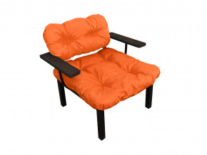 Кресло Дачное оранжевая подушка в Лесном - lesnoj.magazinmebel.ru | фото - изображение 1