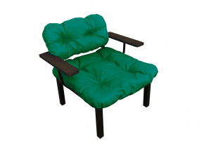 Кресло Дачное зелёная подушка в Лесном - lesnoj.magazinmebel.ru | фото - изображение 1