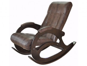 Кресло-качалка К 5/1 коричневый крокодил в Лесном - lesnoj.magazinmebel.ru | фото - изображение 1