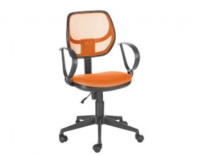 Кресло компьютерное Флеш Рондо оранжевое в Лесном - lesnoj.magazinmebel.ru | фото