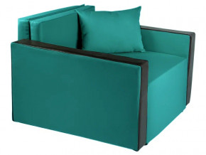 Кресло-кровать Милена с подлокотниками рогожка emerald в Лесном - lesnoj.magazinmebel.ru | фото