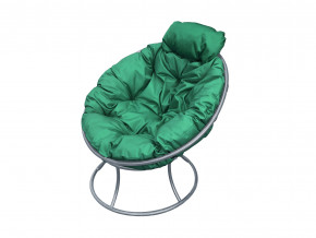 Кресло Папасан мини без ротанга зелёная подушка в Лесном - lesnoj.magazinmebel.ru | фото