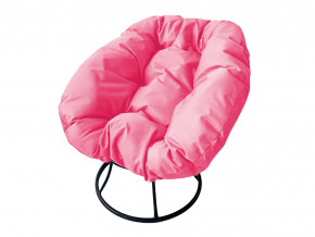 Кресло Пончик без ротанга розовая подушка в Лесном - lesnoj.magazinmebel.ru | фото - изображение 1
