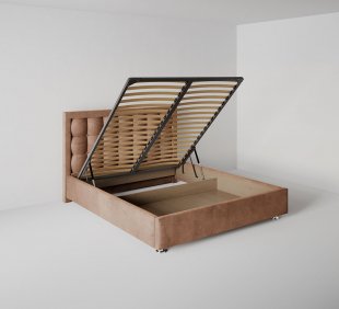 Кровать Барселона 1.2 м с подъемным механизмом в Лесном - lesnoj.magazinmebel.ru | фото
