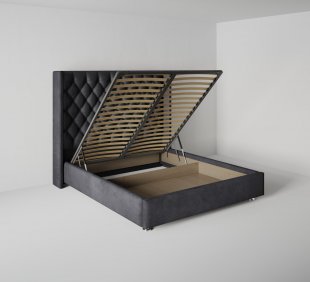 Кровать Версаль люкс 0.8 м с подъемным механизмом в Лесном - lesnoj.magazinmebel.ru | фото