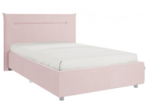 Кровать Альба 1200 велюр нежно-розовый в Лесном - lesnoj.magazinmebel.ru | фото
