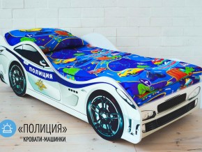 Кровать детская машина Полиции в Лесном - lesnoj.magazinmebel.ru | фото - изображение 1
