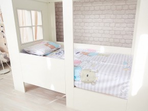 Кровать детская Теремок без ящика белая в Лесном - lesnoj.magazinmebel.ru | фото - изображение 2