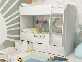 Кровать двухъярусная Малыш двойняшка винтерберг-феритейл в Лесном - lesnoj.magazinmebel.ru | фото