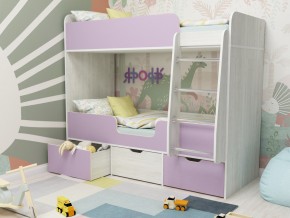 Кровать двухъярусная Малыш двойняшка винтерберг-ирис в Лесном - lesnoj.magazinmebel.ru | фото