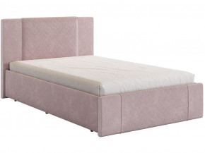 Кровать Хлоя 1200 велюр нежно-розовый в Лесном - lesnoj.magazinmebel.ru | фото
