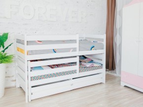 Кровать из массива с выдвижным спальным местом Матрешка Эко в Лесном - lesnoj.magazinmebel.ru | фото