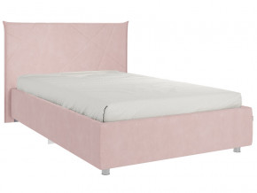 Кровать Квест 1200 велюр нежно-розовый в Лесном - lesnoj.magazinmebel.ru | фото