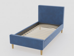 Кровать Линси 900 синий в Лесном - lesnoj.magazinmebel.ru | фото