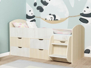 Кровать Малыш-7 Дуб-Винтерберг в Лесном - lesnoj.magazinmebel.ru | фото - изображение 1