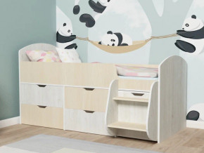 Кровать Малыш-7 Винтербер-Дуб в Лесном - lesnoj.magazinmebel.ru | фото