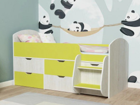 Кровать Малыш-7 Винтербер-Лайм в Лесном - lesnoj.magazinmebel.ru | фото - изображение 1
