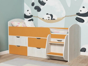 Кровать Малыш-7 Винтербер-Оранжевый в Лесном - lesnoj.magazinmebel.ru | фото - изображение 1