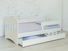 Кровать Малыш с ящиком белая в Лесном - lesnoj.magazinmebel.ru | фото