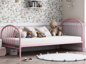 Кровать металлическая Эвора Розовый в Лесном - lesnoj.magazinmebel.ru | фото