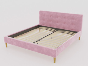 Кровать Пайли 1200 розовый в Лесном - lesnoj.magazinmebel.ru | фото
