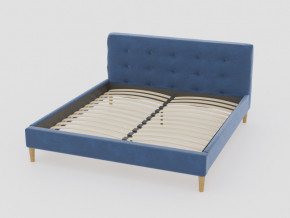 Кровать Пайли 1400 синий в Лесном - lesnoj.magazinmebel.ru | фото