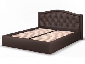 Кровать подъемная Стелла 1400 коричневая в Лесном - lesnoj.magazinmebel.ru | фото