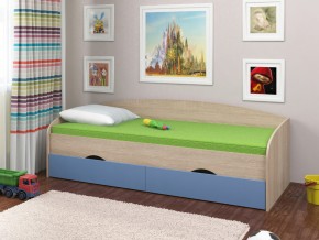 Кровать Соня 2 сонома-голубой в Лесном - lesnoj.magazinmebel.ru | фото