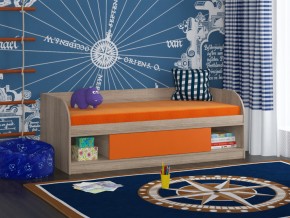 Кровать Соня 4 сонома-оранжевый в Лесном - lesnoj.magazinmebel.ru | фото