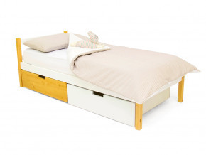 Кровать Svogen classic с ящиками дерево-белый в Лесном - lesnoj.magazinmebel.ru | фото