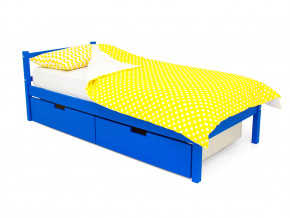 Кровать Svogen classic с ящиками синий в Лесном - lesnoj.magazinmebel.ru | фото