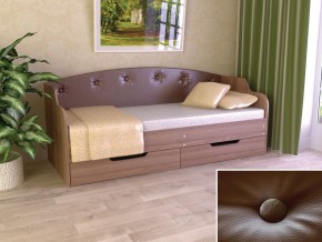 Кровать Юниор Тип 2 арабика 900х2000 в Лесном - lesnoj.magazinmebel.ru | фото
