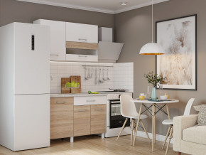 Кухонный гарнитур Trend 1200 мм сонома-белый в Лесном - lesnoj.magazinmebel.ru | фото - изображение 1
