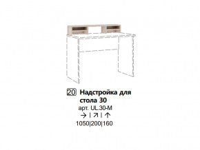 Надстройка для стола 30 (Полка) в Лесном - lesnoj.magazinmebel.ru | фото