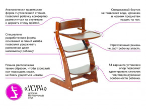 Растущий стул Усура со столиком белый-мятный в Лесном - lesnoj.magazinmebel.ru | фото - изображение 2