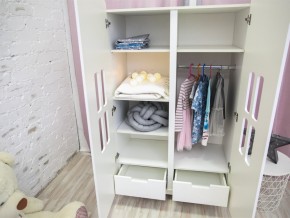 Шкаф детский двухдверный с ящиками Домик в Лесном - lesnoj.magazinmebel.ru | фото - изображение 4