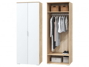 Шкаф для одежды 2-х дверный Сканди белый в Лесном - lesnoj.magazinmebel.ru | фото