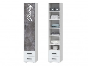 Шкаф для платья и белья с 2 ящиками Оливер в Лесном - lesnoj.magazinmebel.ru | фото