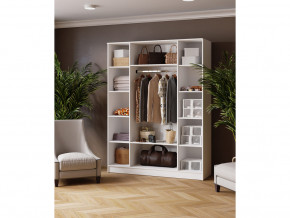 Шкаф комбинированный Ларс 1600 белый в Лесном - lesnoj.magazinmebel.ru | фото - изображение 2