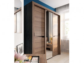 Шкаф с раздвижными дверями трехдверный Соренто дуб стирлинг в Лесном - lesnoj.magazinmebel.ru | фото