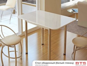 Стол обеденный белый глянец в Лесном - lesnoj.magazinmebel.ru | фото - изображение 1