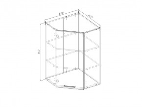 ВУП960 Модуль верхний Угловой МВУ9 в Лесном - lesnoj.magazinmebel.ru | фото